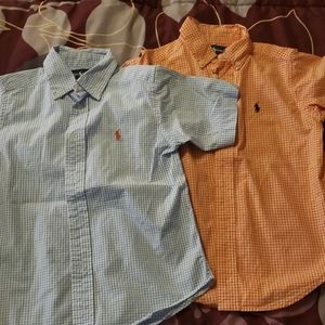 2 boys 4t polo ralph lauren button up